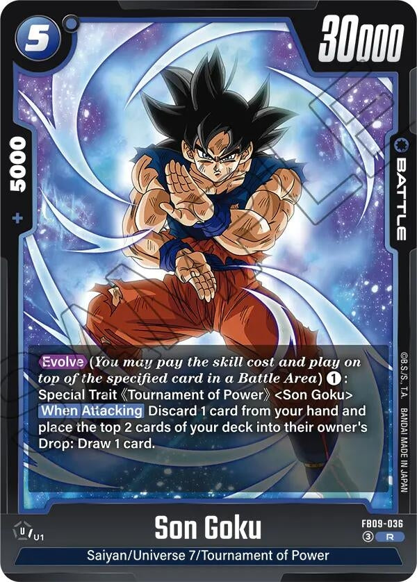 Image for Son Goku - FB09-036 - Dragon Ball Super: Fusion World