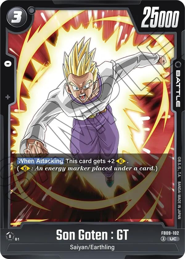 Image for Son Goten : GT - FB09-102 - Dragon Ball Super: Fusion World
