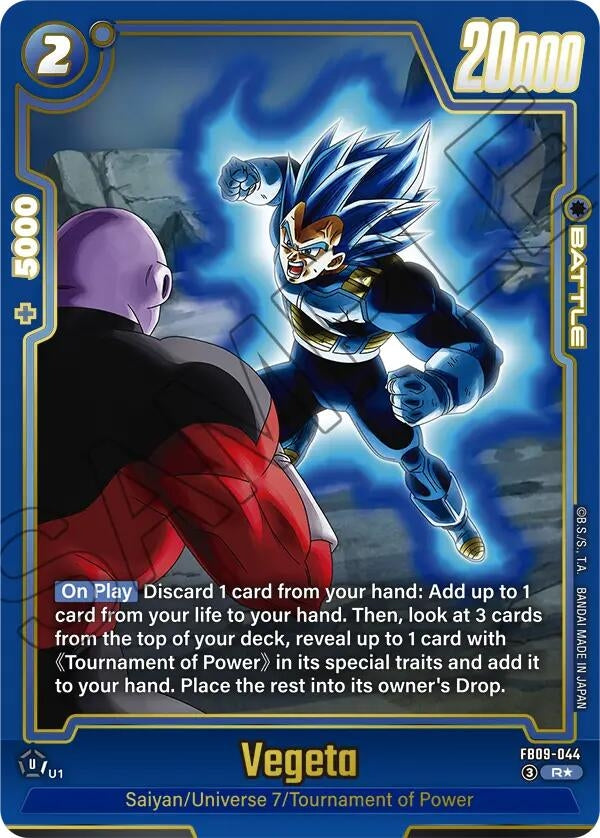 Image for Vegeta - FB09-044 (Alternate Art) - Dragon Ball Super: Fusion World