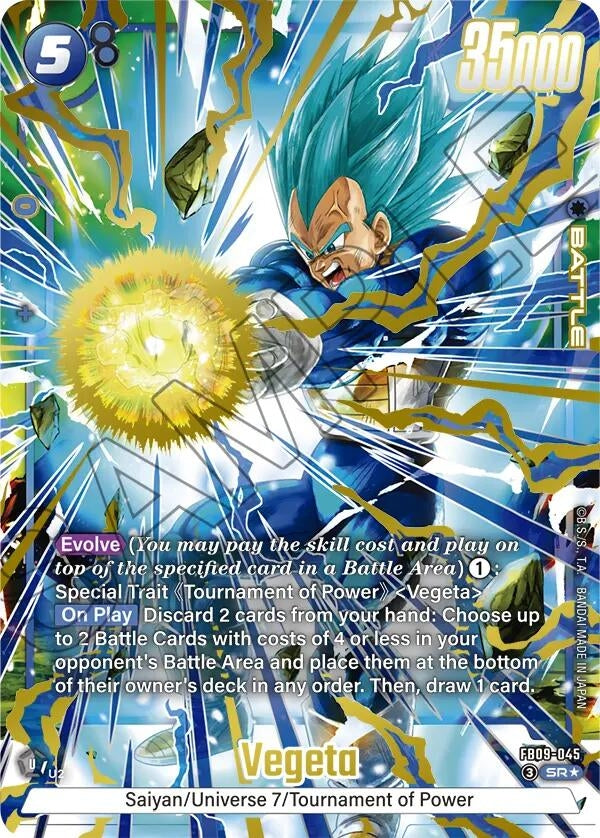 Image for Vegeta - FB09-045 (Alternate Art) - Dragon Ball Super: Fusion World