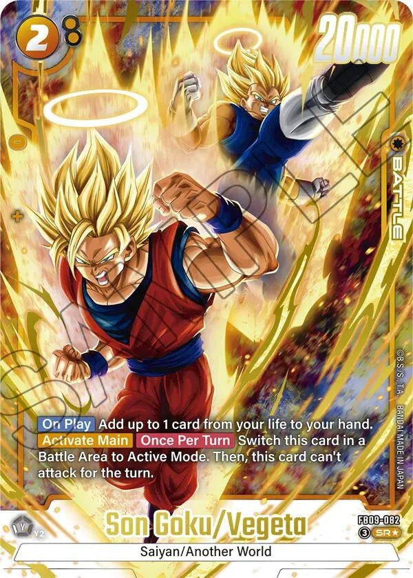 Image for Son Goku/Vegeta (Alternate Art) - Dragon Ball Super: Fusion World