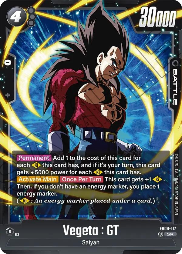 Image for Vegeta : GT - FB09-117 - Dragon Ball Super: Fusion World