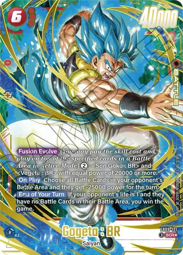 Image for Gogeta : BR - FB09-121 (Alternate Art) - Dragon Ball Super: Fusion World