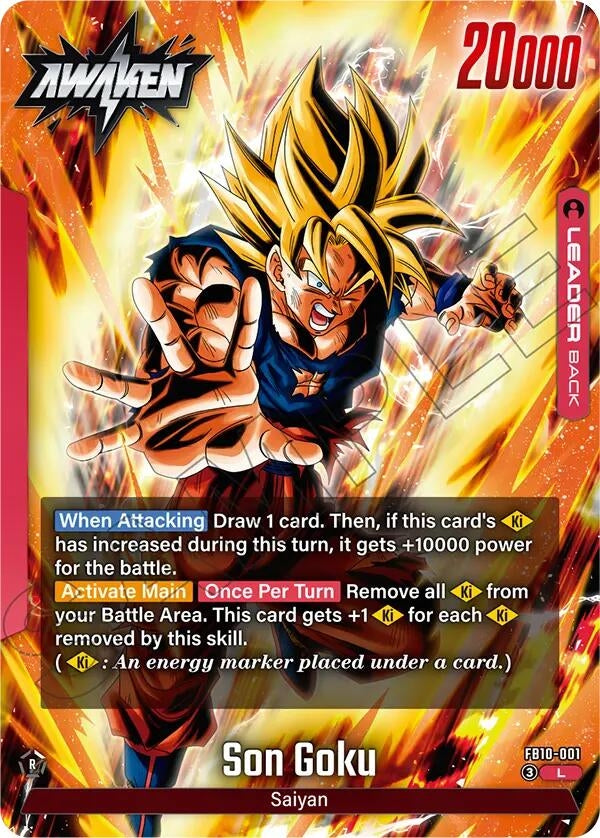 Image for Son Goku - FB10-001 - Dragon Ball Super: Fusion World