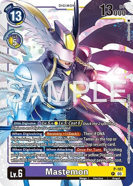 Image for Mastemon - P-187 (Reprint) - Digimon Card Game