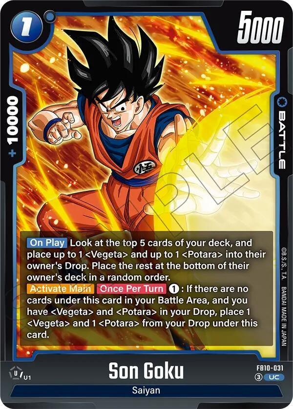 Image for Son Goku - FB10-031 - Dragon Ball Super: Fusion World