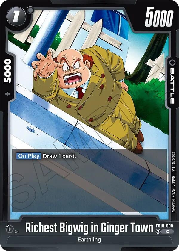 Image for Richest Bigwig in Ginger Town - Dragon Ball Super: Fusion World
