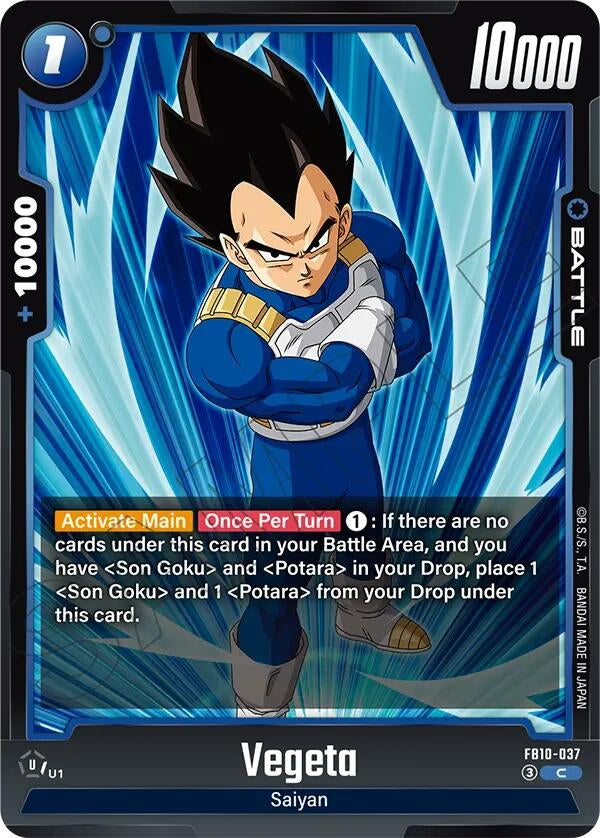 Image for Vegeta - FB10-037 - Dragon Ball Super: Fusion World