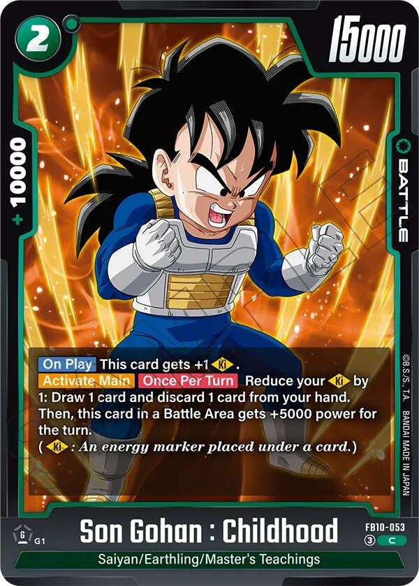 Image for Son Gohan : Childhood - FB10-053 - Dragon Ball Super: Fusion World