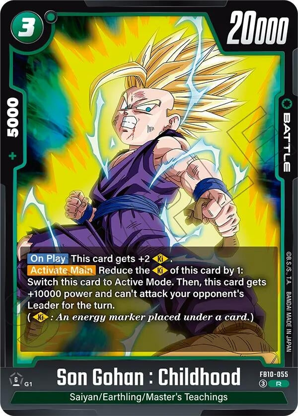 Image for Son Gohan : Childhood - FB10-055 - Dragon Ball Super: Fusion World