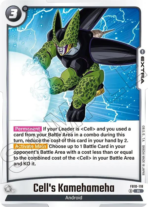 Image for Cell's Kamehameha - Dragon Ball Super: Fusion World