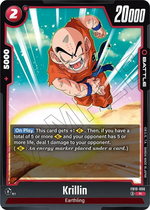 Image for Krillin - FB10-006 - Dragon Ball Super: Fusion World
