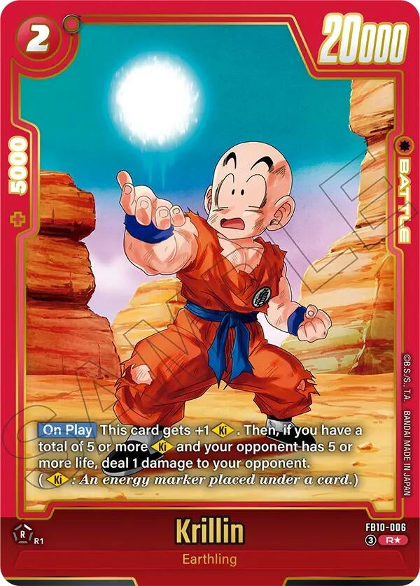 Image for Krillin - FB10-006 (Alternate Art) - Dragon Ball Super: Fusion World