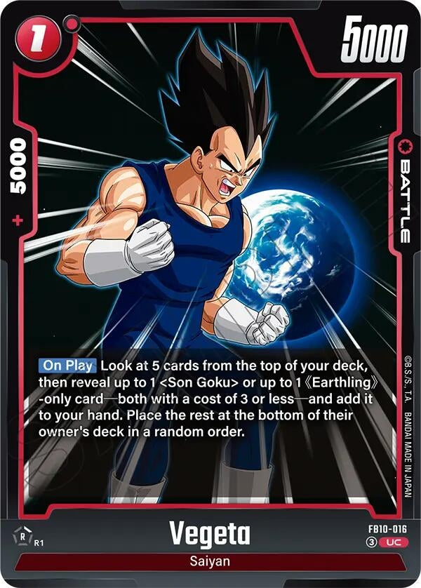 Image for Vegeta - FB10-016 - Dragon Ball Super: Fusion World