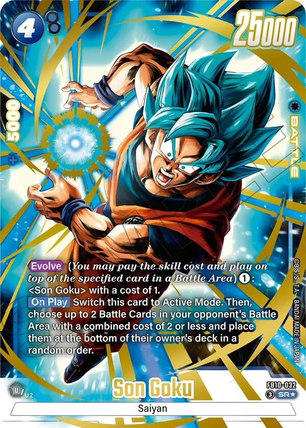 Image for Son Goku - FB10-032 (Alternate Art) - Dragon Ball Super: Fusion World