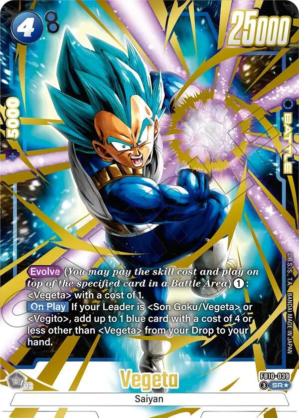 Image for Vegeta - FB10-039 (Alternate Art) - Dragon Ball Super: Fusion World