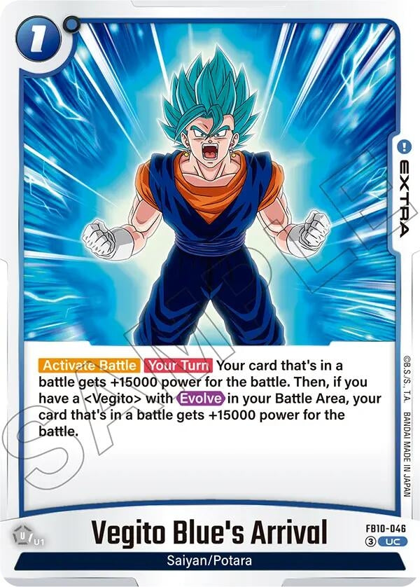 Image for Vegito Blue's Arrival - Dragon Ball Super: Fusion World