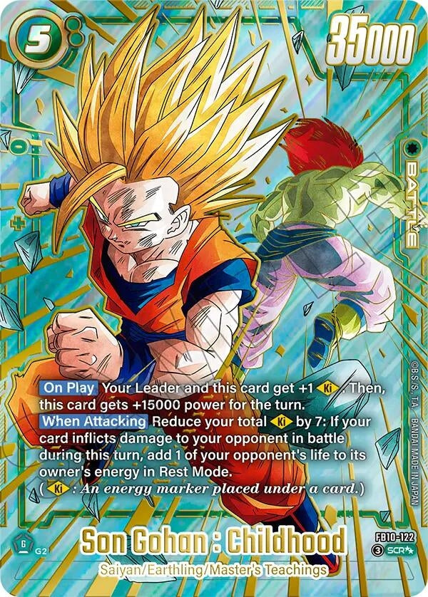 Image for Son Gohan : Childhood - FB10-122 (Super Alternate Art) - Dragon Ball Super: Fusion World