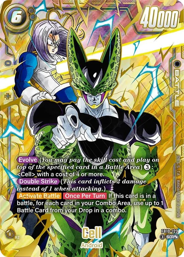 Image for Cell - FB10-123 (Super Alternate Art) - Dragon Ball Super: Fusion World