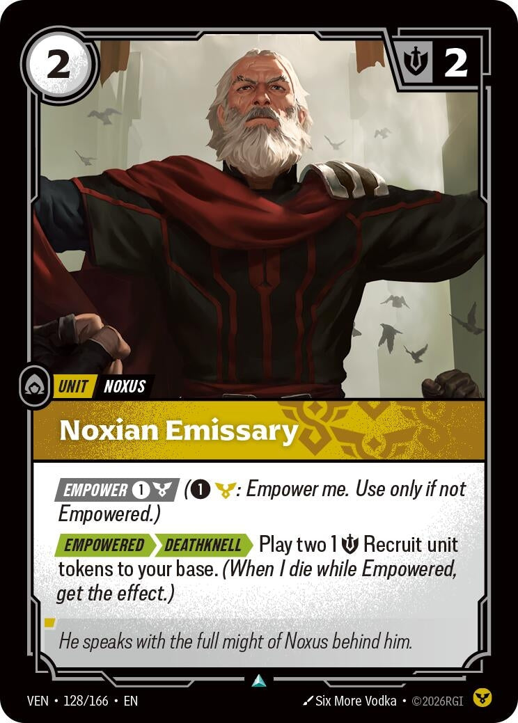 Image for Noxian Emissary - Riftbound: League of Legends Trading Card Game
