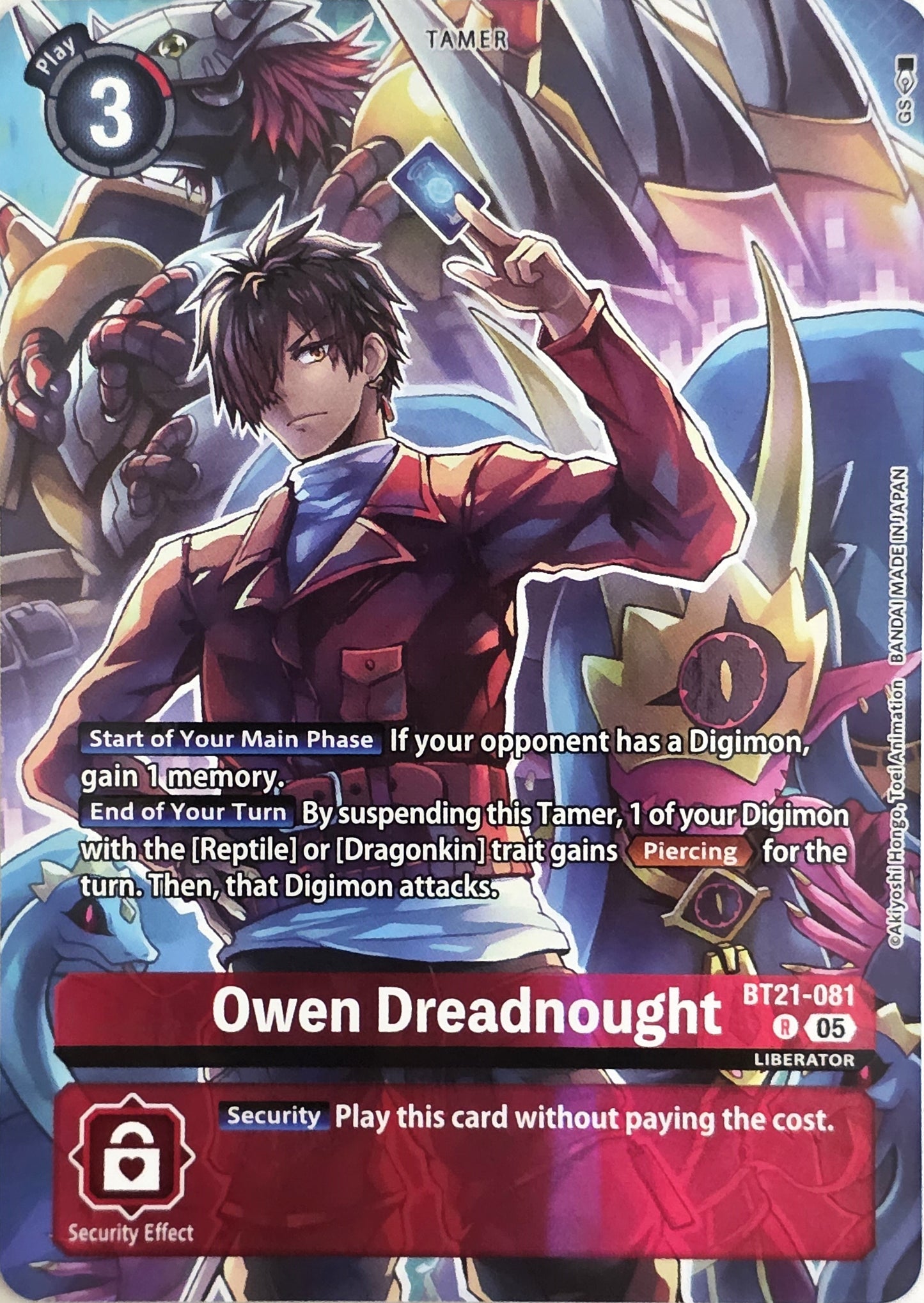 Owen Dreadnought (Digimon Liberator Debuggers Set)