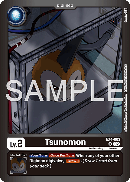 Tsunomon (Limited Card Pack -Billion Bullet-)