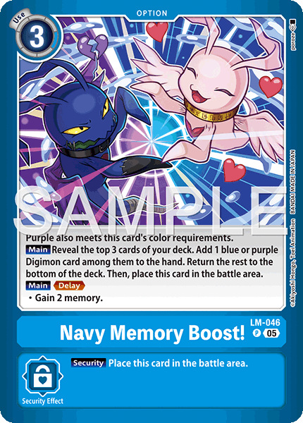 Navy Memory Boost! (Limited Card Pack -Billion Bullet-)