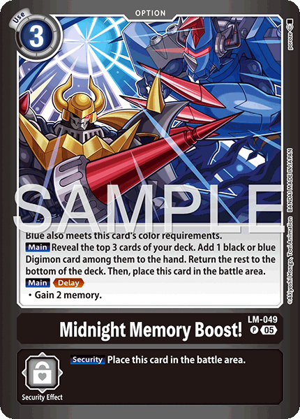 Midnight Memory Boost! (Limited Card Pack -Billion Bullet-)