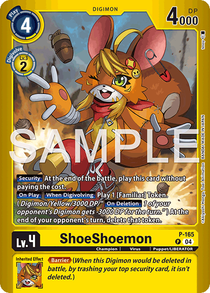 ShoeShoemon (Limited Card Pack -Billion Bullet-)