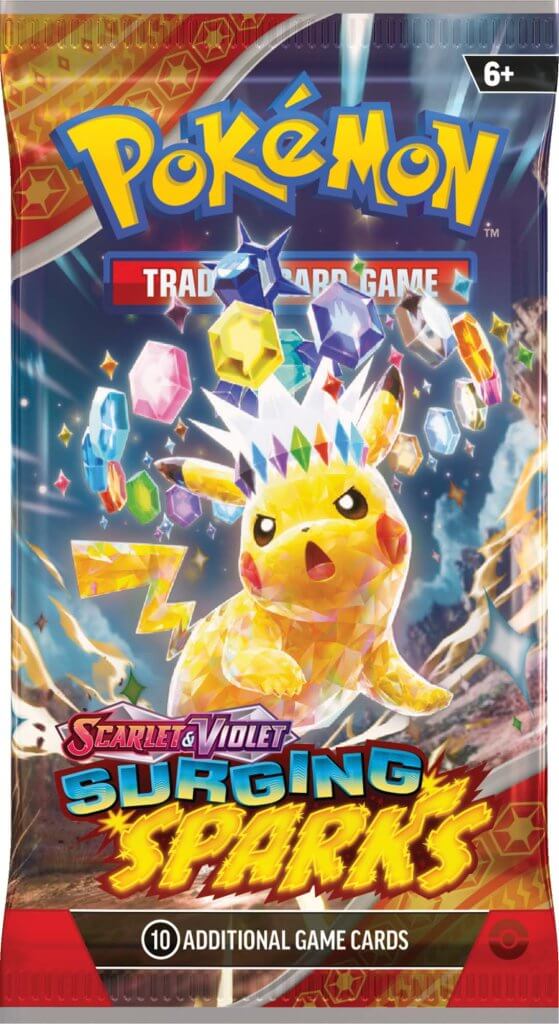 Pokémon TCG: Scarlet & Violet - Surging Sparks Booster Pack