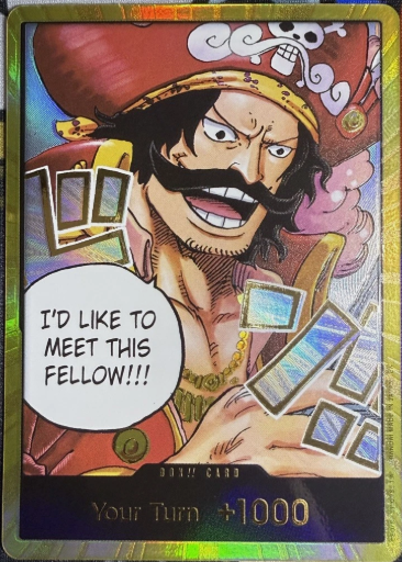 DON!! Card (Gol.D.Roger) (Gold)