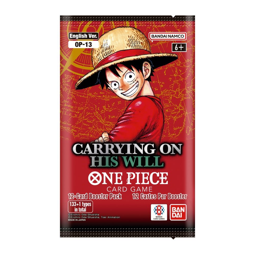 One Piece Card Game Carrying On His Will Booster Pack