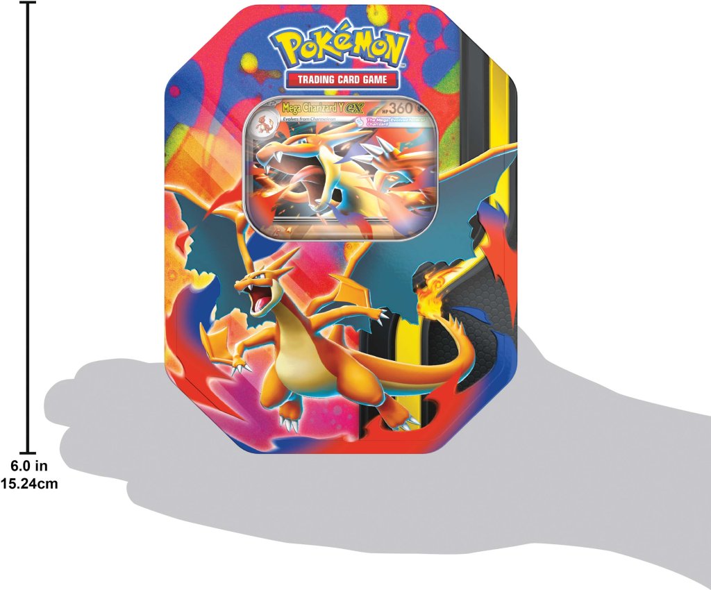 Pokémon TCG: Mega Charizard Y Tin