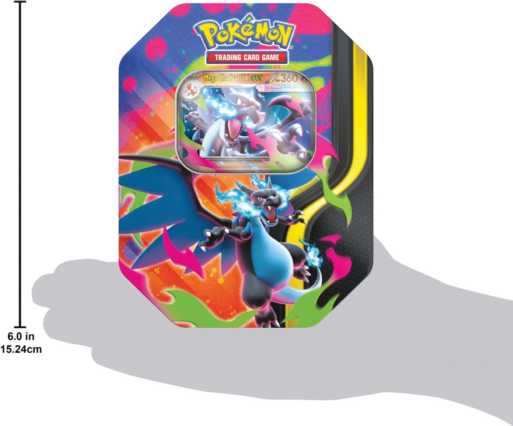 Pokémon TCG: Mega Charizard X Tin