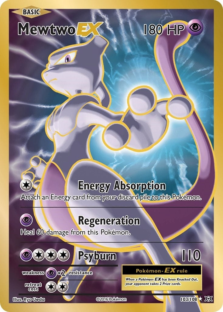 Image for Mewtwo EX (Full Art) - Pokemon