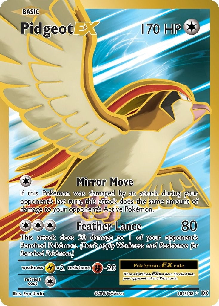 Image for Pidgeot EX (Full Art) - Pokemon