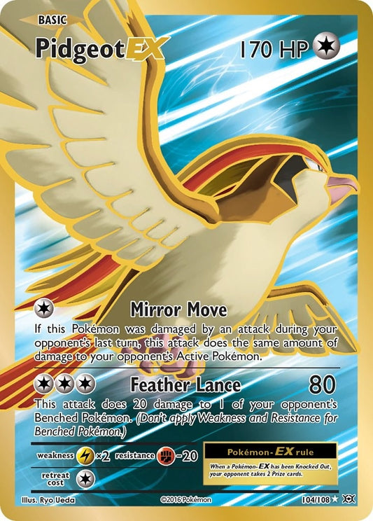 Image for Pidgeot EX (Full Art) - Pokemon