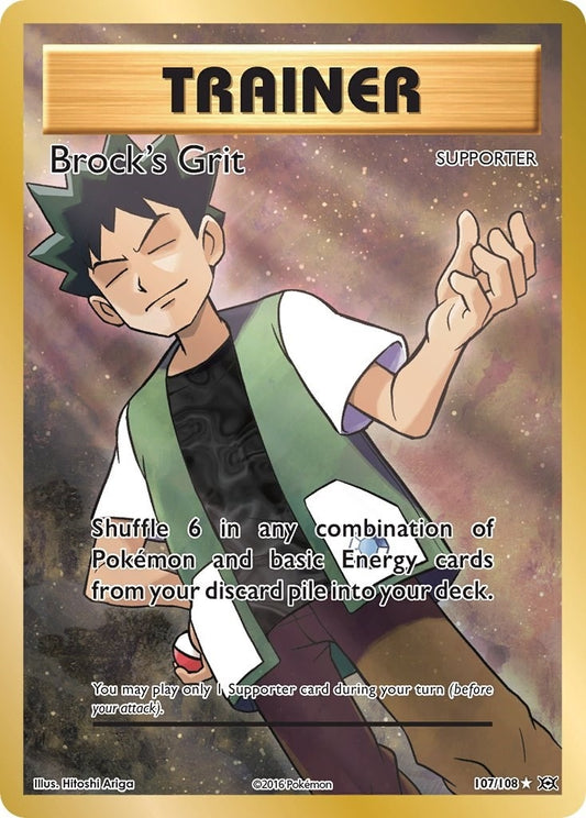 Image for Brock's Grit (Full Art) - Pokemon
