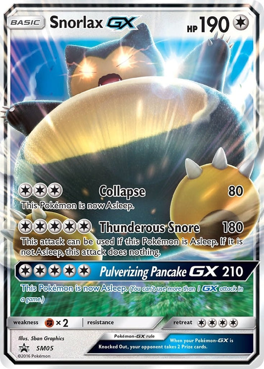 Image for Snorlax GX - SM05 - Pokemon