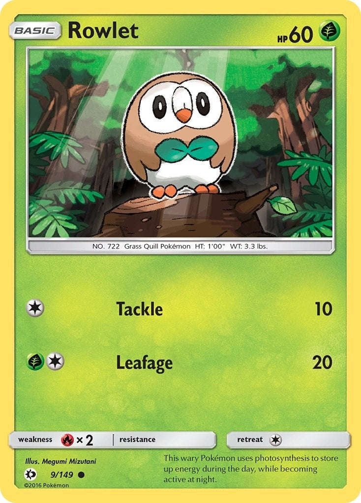 Image for Rowlet - Pokemon
