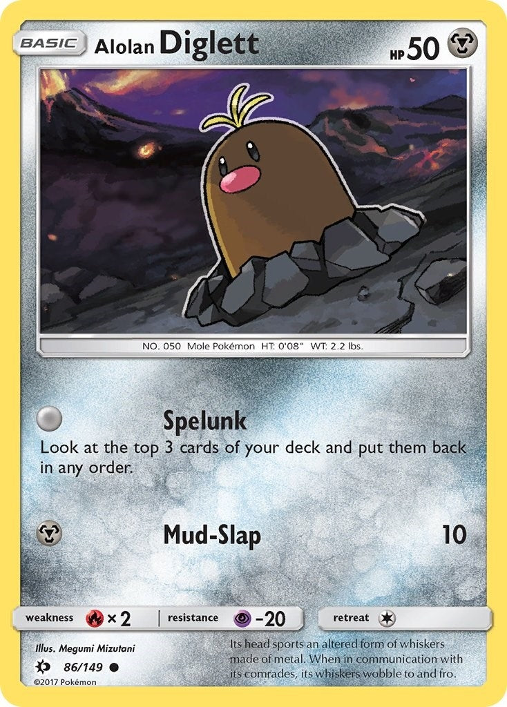 Image for Alolan Diglett - Pokemon