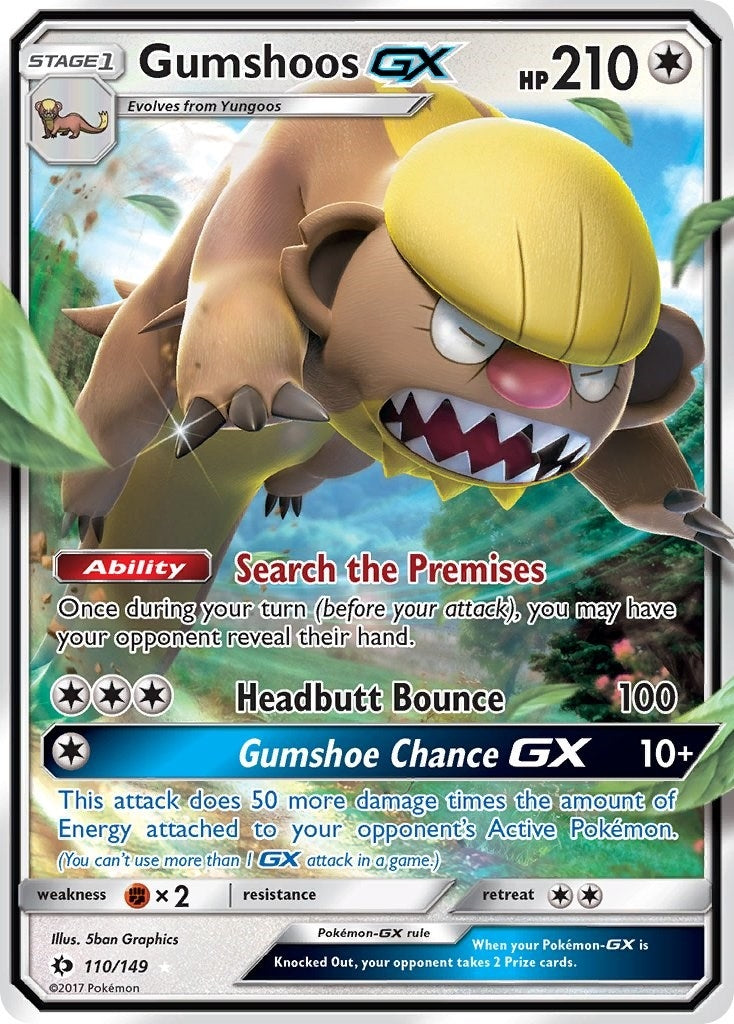 Image for Gumshoos GX - Pokemon