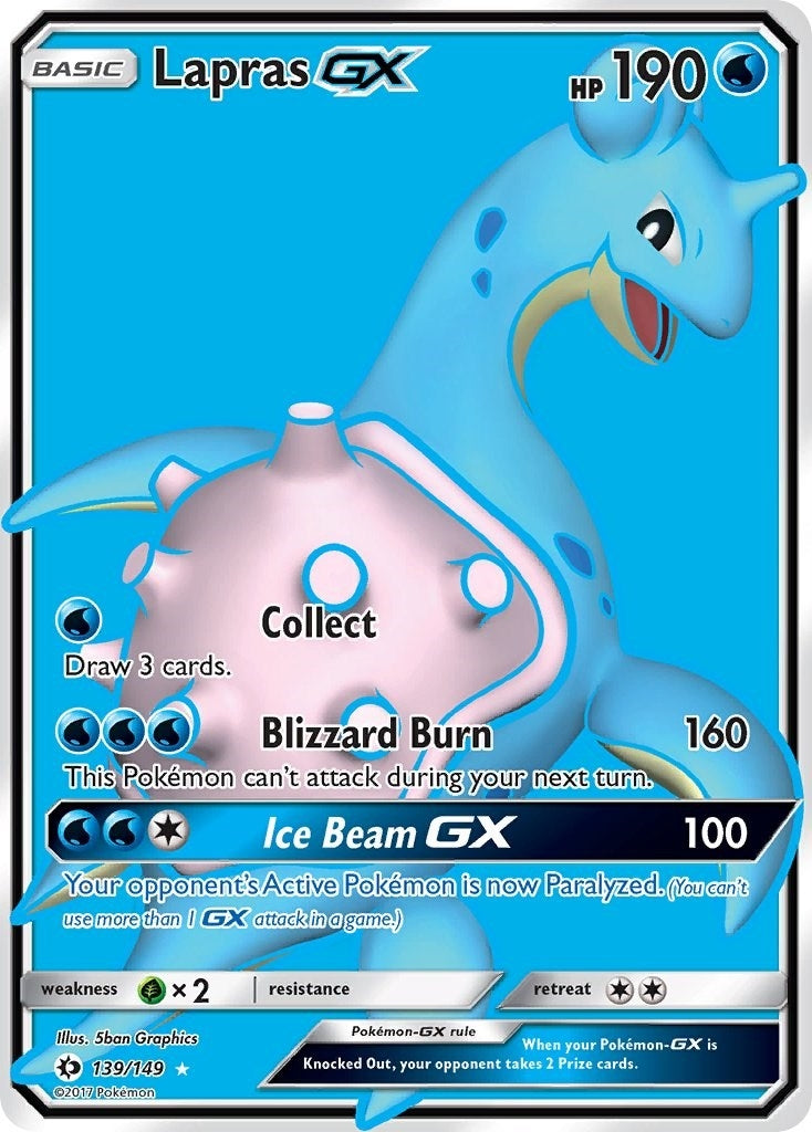 Image for Lapras GX (Full Art) - Pokemon