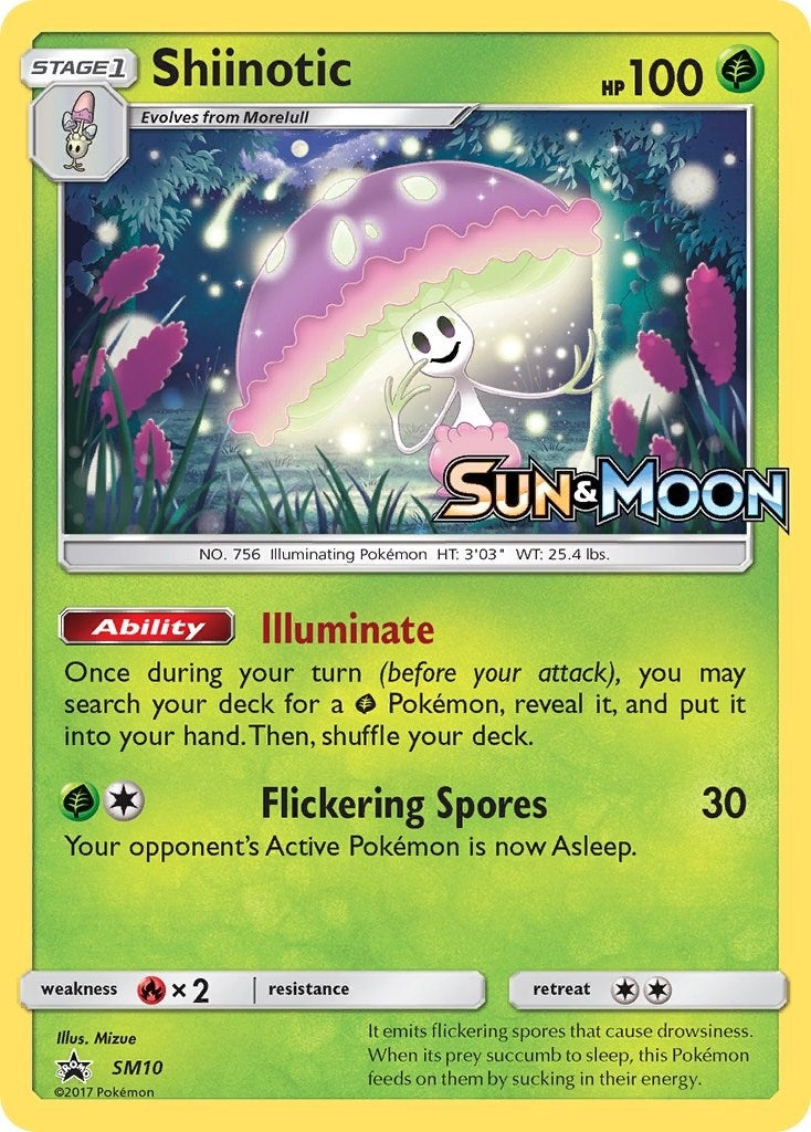 Image for Shiinotic - SM10 (Prerelease) - Pokemon