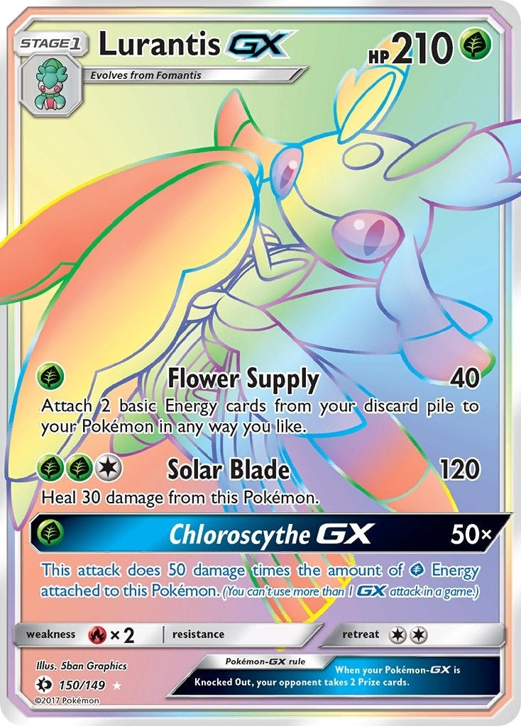 Image for Lurantis GX (Secret) - Pokemon