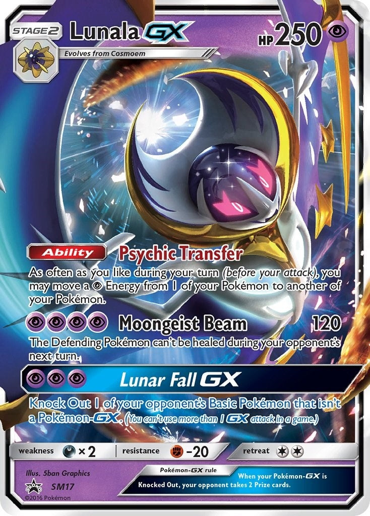 Image for Lunala GX - SM17 - Pokemon