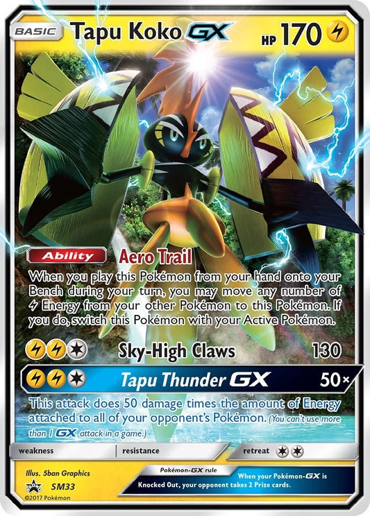 Image for Tapu Koko GX - SM33 - Pokemon