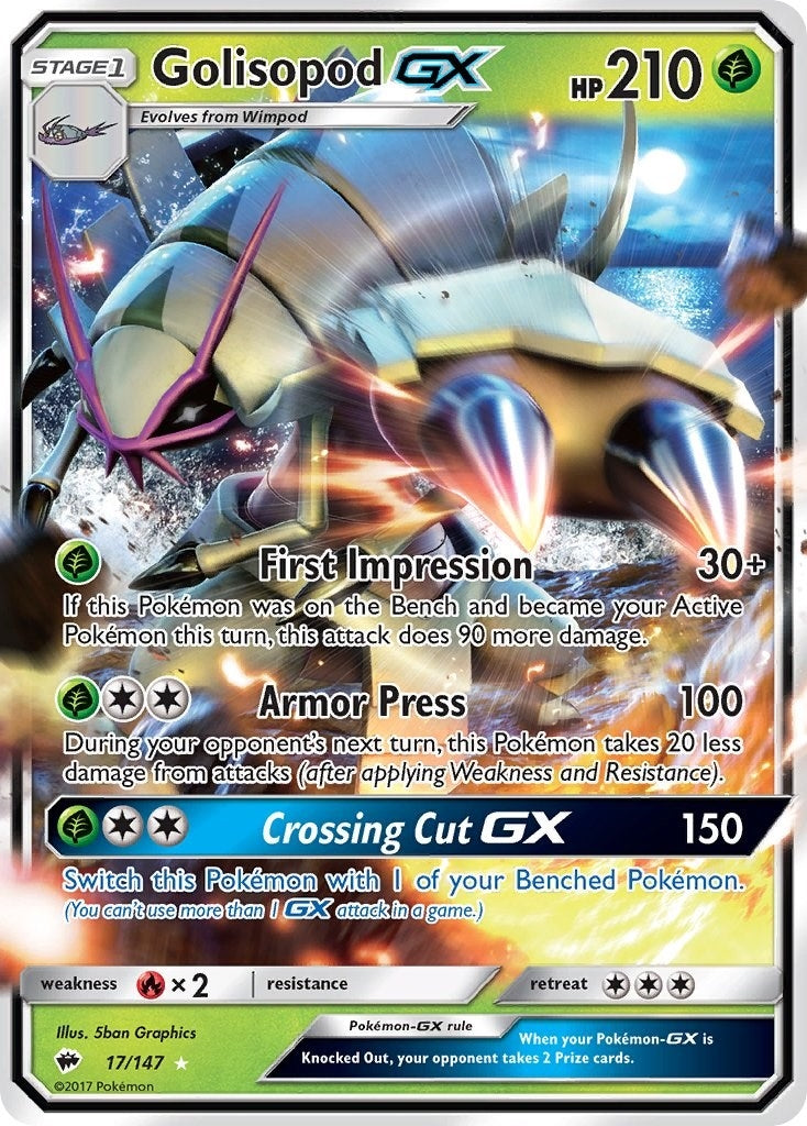 Image for Golisopod GX - Pokemon