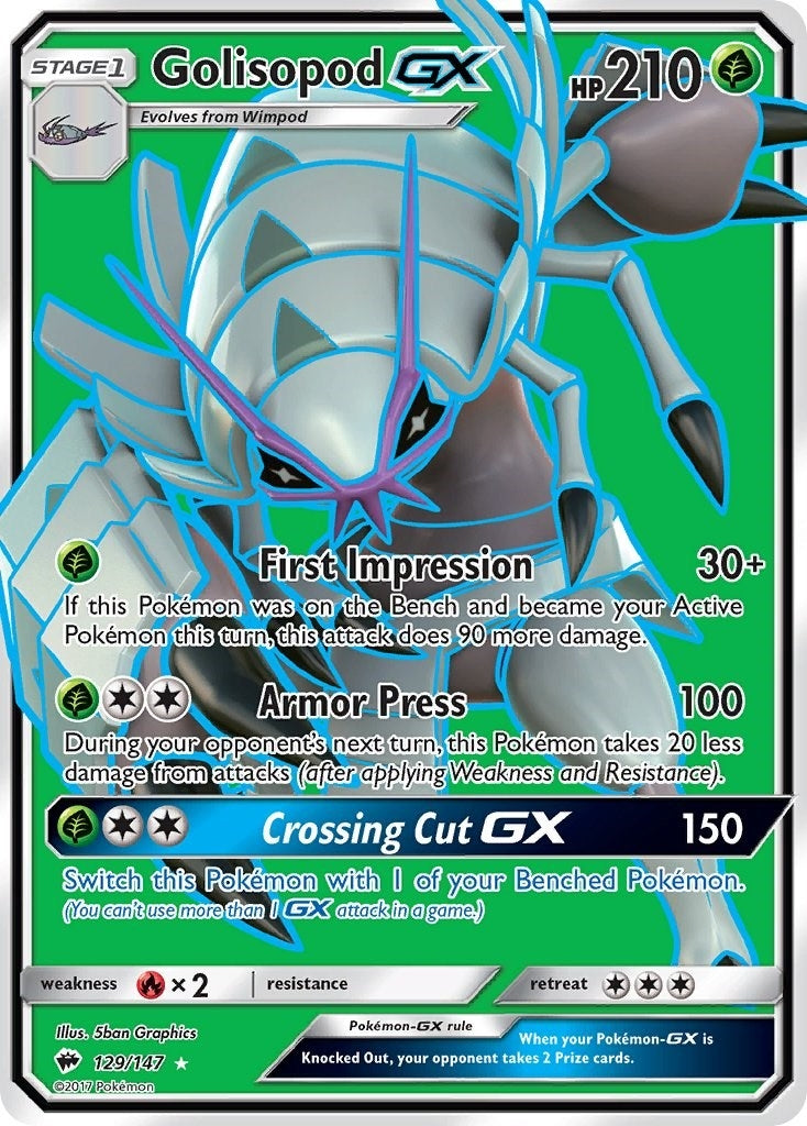 Image for Golisopod GX (Full Art) - Pokemon