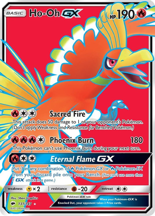 Image for Ho-Oh GX (Full Art) - Pokemon